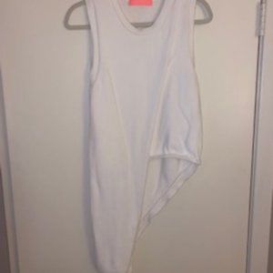 Grace Willow white sleeveless sweater